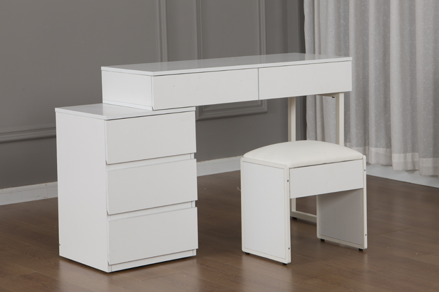 WSS992 Minimalista tiszta fehér fésülködőasztal