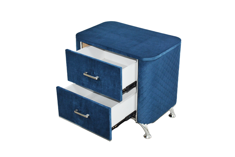 WSS954 Diamond Velvet éjjeliszekrény/ ágyasztal