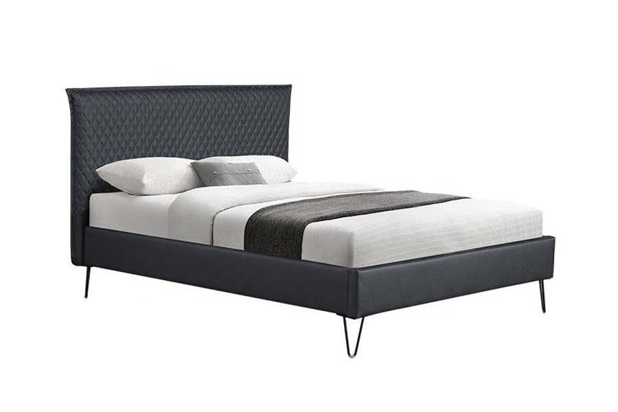 1664 Bőr Bett ágy Modern stílusú kárpitozott ágy