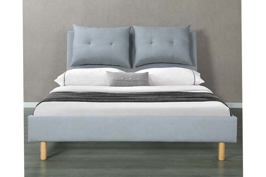 1503 Párnavázas MDF stílusú modern design kárpitozott ágy