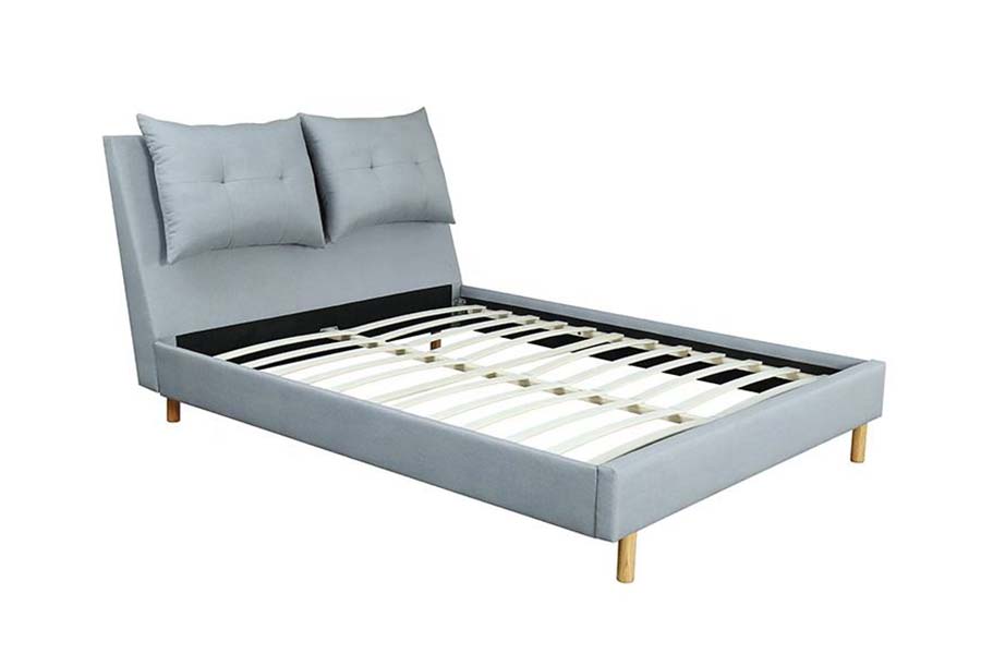 1503 Párnavázas MDF stílusú modern design kárpitozott ágy