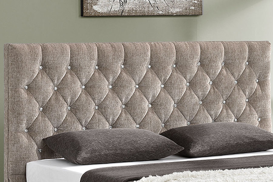 1151G Luxus Velvet Lift King Storage bolyhos ágykeret